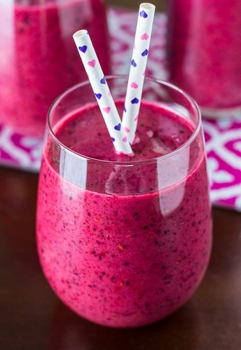 Energy smoothie breakfast