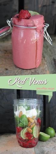 Смути Червена Венера - с ниско съдържание на въглехидрати богато на протеини смути