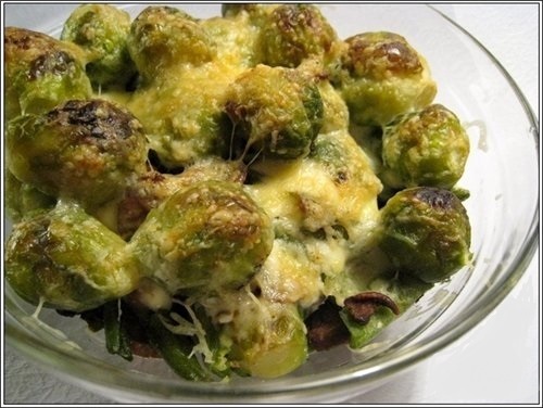 Brussels sprouts with Parmesan