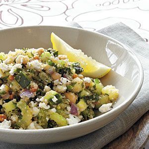 Salad with amaranth